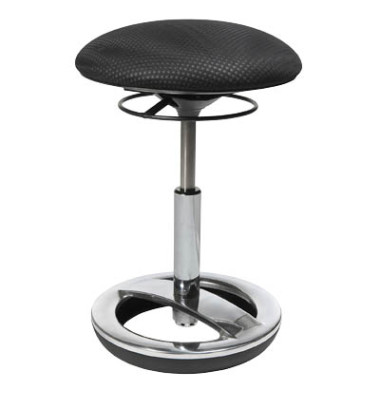 Hocker SU49BR0 Sitness Bob, schwarz, höhenverstellbar, bis 110kg Hocker SU49BR0 Sitness Bob, schwarz, höhenverstellbar, bis 110kg