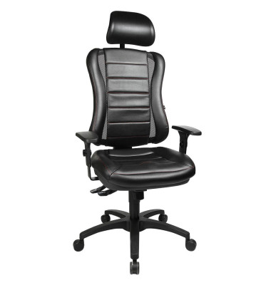 Bürodrehstuhl Head Point RS ohne Armlehnen schwarz HE300 S100X