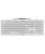 PC-Tastatur KC 1000 SC JK-A0100DE-0, mit Kabel (USB), ergonomisch, leise, flach, Sondertasten, Chipkartenleser, weiß