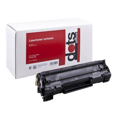 H-T100 schwarz Toner ersetzt HP 35A 1210,0000-DOTS