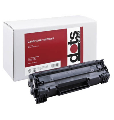 H-T133 schwarz Toner ersetzt HP 35A 1210,5000-DOTS