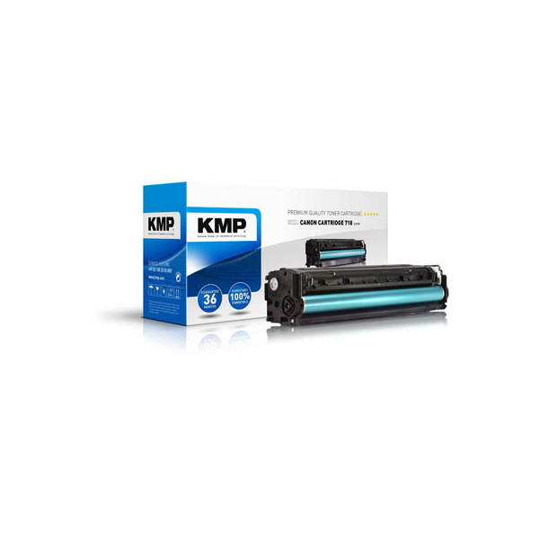 4011324121810 - Toner C-T19 12181000 (kompatibel zu Canon 718BK) schwarz ca 3400 Seiten 4011324121810 KMP