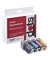Druckerpatrone SparPack schwarz cyan magenta gelb ersetzt Canon PGI-520 BK, CLI-521 C/M/Y