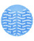 Wave Urinaleinsatz Cotton Blossom 81007