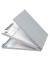 Klemmbrettmappe E-17002-00, A4, silber, Aluminium