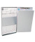 Klemmbrettmappe E-17004-00, A4, silber, Aluminium
