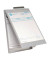 Klemmbrettmappe E-17003-00, A4, silber, Aluminium
