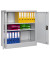 Stahlschrank 109242 FLC/FP abschließbar 92 x 100 x 42 cm 2 OH grau