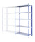 Anbau-Steckregal grau/blau ZA21505NST