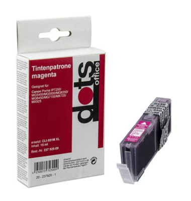 Druckerpatrone magenta ersetzt Canon CLI-551 XL M