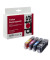 Druckerpatrone SparPack schwarz cyan magenta gelb ersetzt Canon PGI-550 XL PGBK, CLI-551 XL C/M/Y