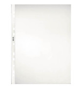 Prospekthüllen 268219 Standard, A4 transparent genarbt, oben offen, 0,08mm