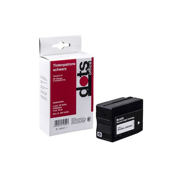 4250073723047 - Druckerpatrone 17254001-DOTS kompatibel zu HP 932XL schwarz 4250073723047 Dots 4250073723047 - Druckerpatrone 17254001-DOTS kompatibel zu HP 932XL schwarz 4250073723047 Dots