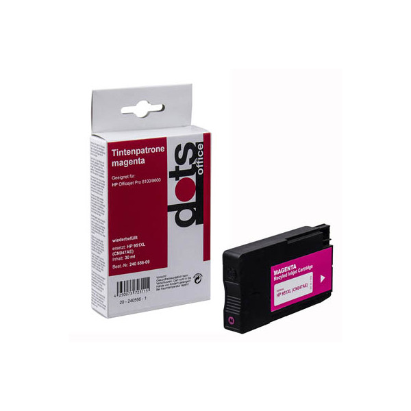 4250073723115 - Druckerpatrone 17234006-DOTS kompatibel zu HP 951XL magenta 4250073723115 Dots 4250073723115 - Druckerpatrone 17234006-DOTS kompatibel zu HP 951XL magenta 4250073723115 Dots