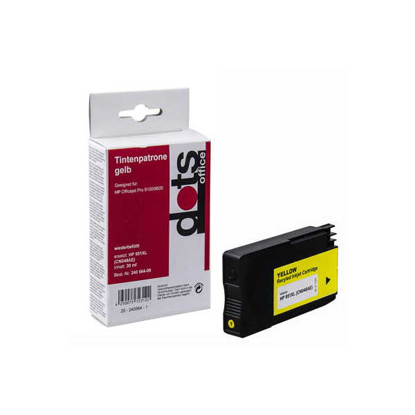 4250073723122 - Druckerpatrone 17234009-DOTS kompatibel zu HP 951XL gelb 4250073723122 Dots 4250073723122 - Druckerpatrone 17234009-DOTS kompatibel zu HP 951XL gelb 4250073723122 Dots