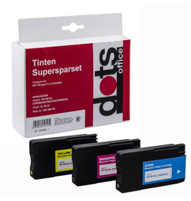 Druckerpatrone SparPack cyan magenta gelb ersetzen HP 951XL