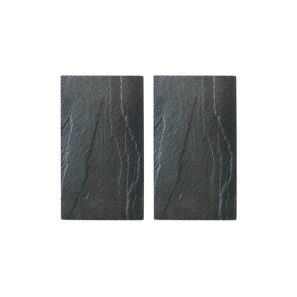 4003368262581 - Schiefer Herdabdeck- Schneideplatten-Set 30 x 52 cm Schneideunterlage mit vielseitigen Anwendungsmöglichkeiten Material ESG-Sicherheitsglas anthrazit 2-teilig 4003368262581 - Schiefer Herdabdeck- Schneideplatten-Set 30 x 52 cm Schneideunterlage mit vielseitigen Anwendungsmöglichkeiten Material ESG-Sicherheitsglas anthrazit 2-teilig