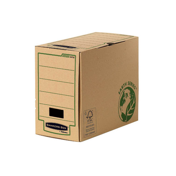 0043859707997 - Archivbox Bankers Box  Earth Series A4+ 4473202 A4 braun innen 33x147x25cm (TxBxH) Karton 0043859707997 20 Stück