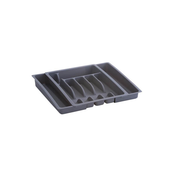 4003368248875 - Besteckkasten ZELLER PRESENT Schubladeneinsätze Gr B H T 29 cm x 65 cm x 38 cm grau Besteckablage Besteckeinsatz Zubehör für Küchenschränke Schubladeneinsätze ausziehbar 4003368248875 - Besteckkasten ZELLER PRESENT Schubladeneinsätze Gr B H T 29 cm x 65 cm x 38 cm grau Besteckablage Besteckeinsatz Zubehör für Küchenschränke Schubladeneinsätze ausziehbar