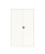 Aktenschrank entero BF6 - 12 - 9010/9010, Stahl abschließbar, 5 OH, 120 x 195 x 60 cm, weiß