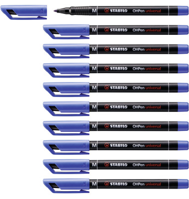 Folienstift OHPen universal, 843/41, blau, 1mm, Rundspitze