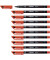 Folienstift OHPen universal, 843/40, rot, 1mm, Rundspitze