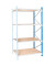 Anbau-Weitspannregal EPSIVOL braun/blau ZR2520604NSF4