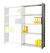 Anbau-Steckregal EPSILON grau/anthrazit ADZ1010503SBBA014