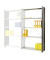 Anbau-Steckregal EPSILON grau/anthrazit ADZ2010605SBBA014