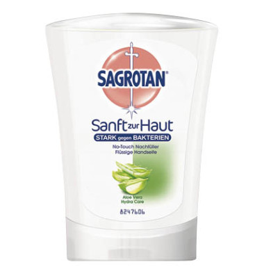 Fl&uuml;ssigseifen 3025760 HYDRA CARE NO TOUCH, Aloe Vera, 250 ml, Nachf&uuml;llflasche