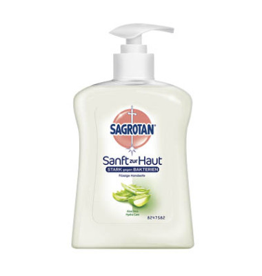 Fl&uuml;ssigseifen 3025780 HYDRA CARE, Aloe Vera, 250 ml, Pumpflasche