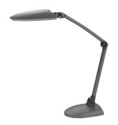 Schreibtischlampe 915 LED, LED, mit Standfuß, mit Tischklemme, anthrazit, schwarz