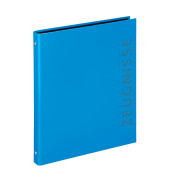 Zeugnismappen-Ringbuch 4144351 blau 4-Ring Ø 16mm