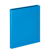 Zeugnisringbuch Velocolor 4144351, blau, A4