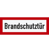 Piktogramm "Brandschutztür" 297x105mm selbstklebend