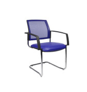 BtoB 20 Besucherstühle blau BB490A S18