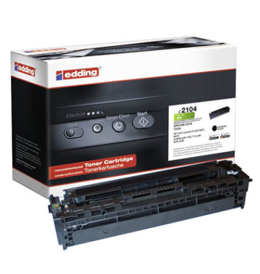 Toner EDD-2104 18-2104 (kompatibel zu HP 131X), schwarz, ca. 2400 Seiten