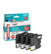 Druckerpatrone 18-437 kompatibel zu brother LC-985 BK/C/M/Y, Multipack, schwarz, cyan, magenta, gelb