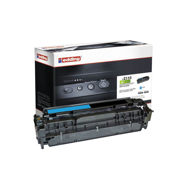 4004764982769 - Toner EDD-2110 18-2110 (kompatibel zu HP 305A) cyan ca 2600 Seiten 4004764982769 Edding