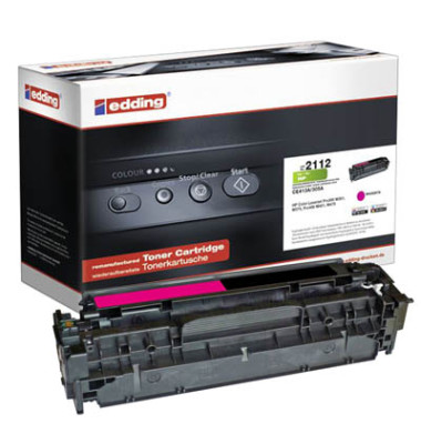 Toner EDD-2112 18-2112 (kompatibel zu HP 305A), magenta, ca. 2600 Seiten