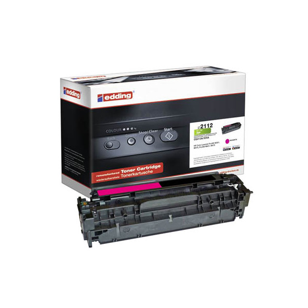 4004764982783 - Toner EDD-2112 18-2112 (kompatibel zu HP 305A) magenta ca 2600 Seiten 4004764982783 Edding