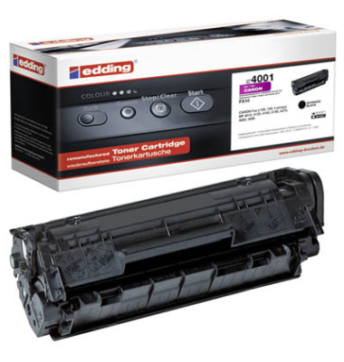 Toner EDD-4001 18-4001 (kompatibel zu Canon FX-10), schwarz, ca. 2000 Seiten