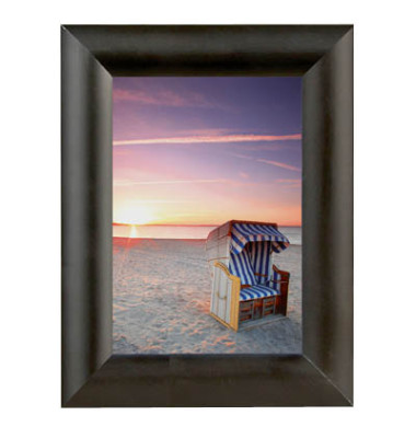 Plakat-Klapprahmen UCN25510A4X2000, schwarz, A4, Aluminium