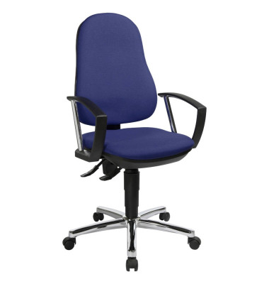 Bürodrehstuhl Support P Deluxe blau 8179AG26