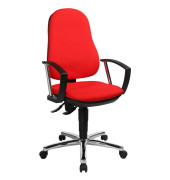 Bürodrehstuhl Support P Deluxe rot 8179AG21