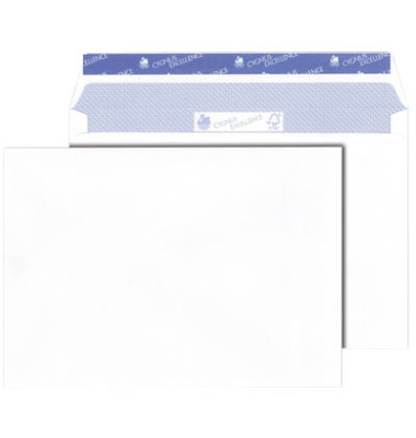 Versandtaschen Cygnus Excellence 30006766, lange Seite offen, C5, ohne Fenster, haftklebend, 100g, hochweiß