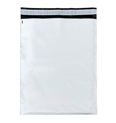 Folien-Versandtaschen Classic D3 ohne Fenster haftklebend weiß