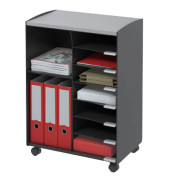 Bürowagen schwarz DC09N.01.02