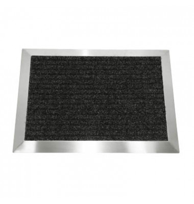 Schmutzfangmatte 28118 50 x 70 cm schwarz für Innen- und Außenbereich