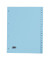 Kartonregister A-Z A4 120g blaue Taben 20-teilig